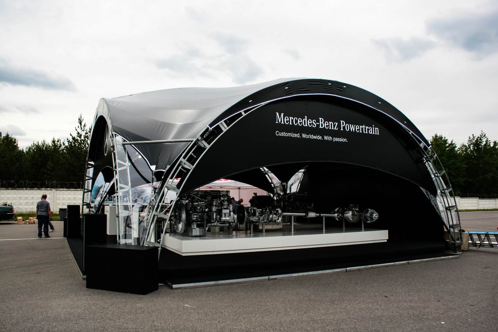 Конcтрукция ArcoTenso Individual для Mercedes-Benz