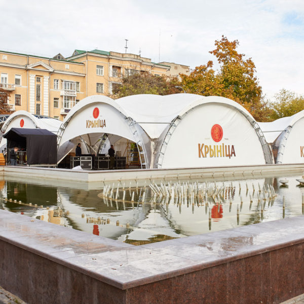 Брендирование конструкции для Крыница