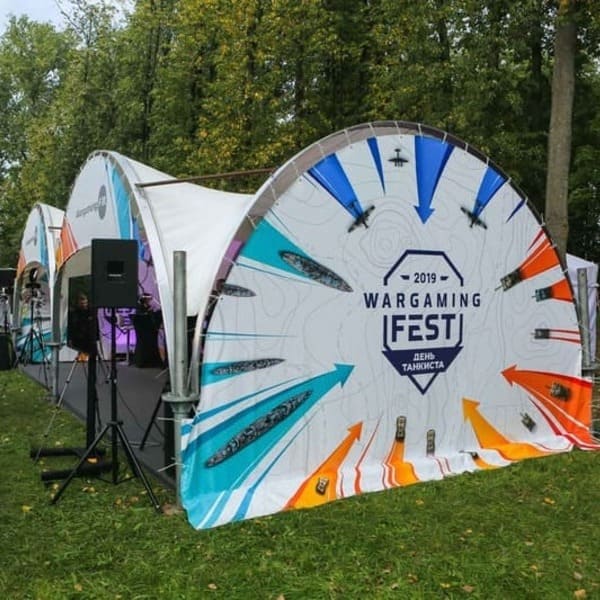 tent branding