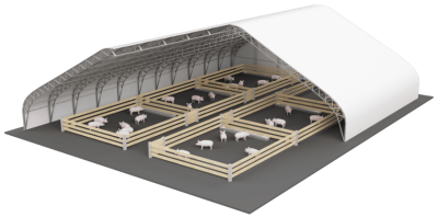 Ангары для свиней