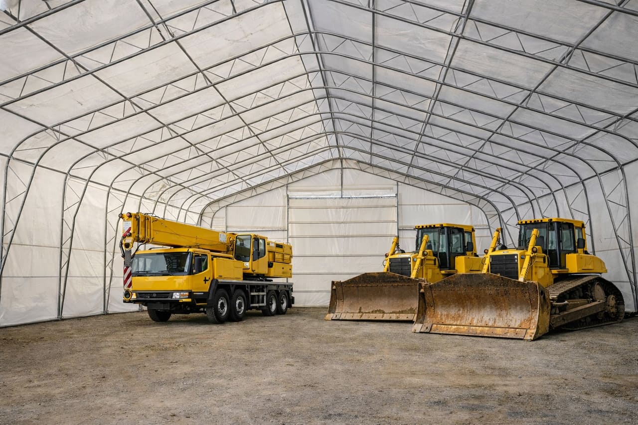 ангар для машин