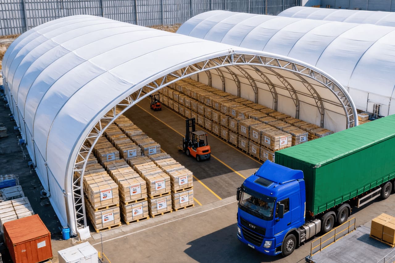 Тентовые склады