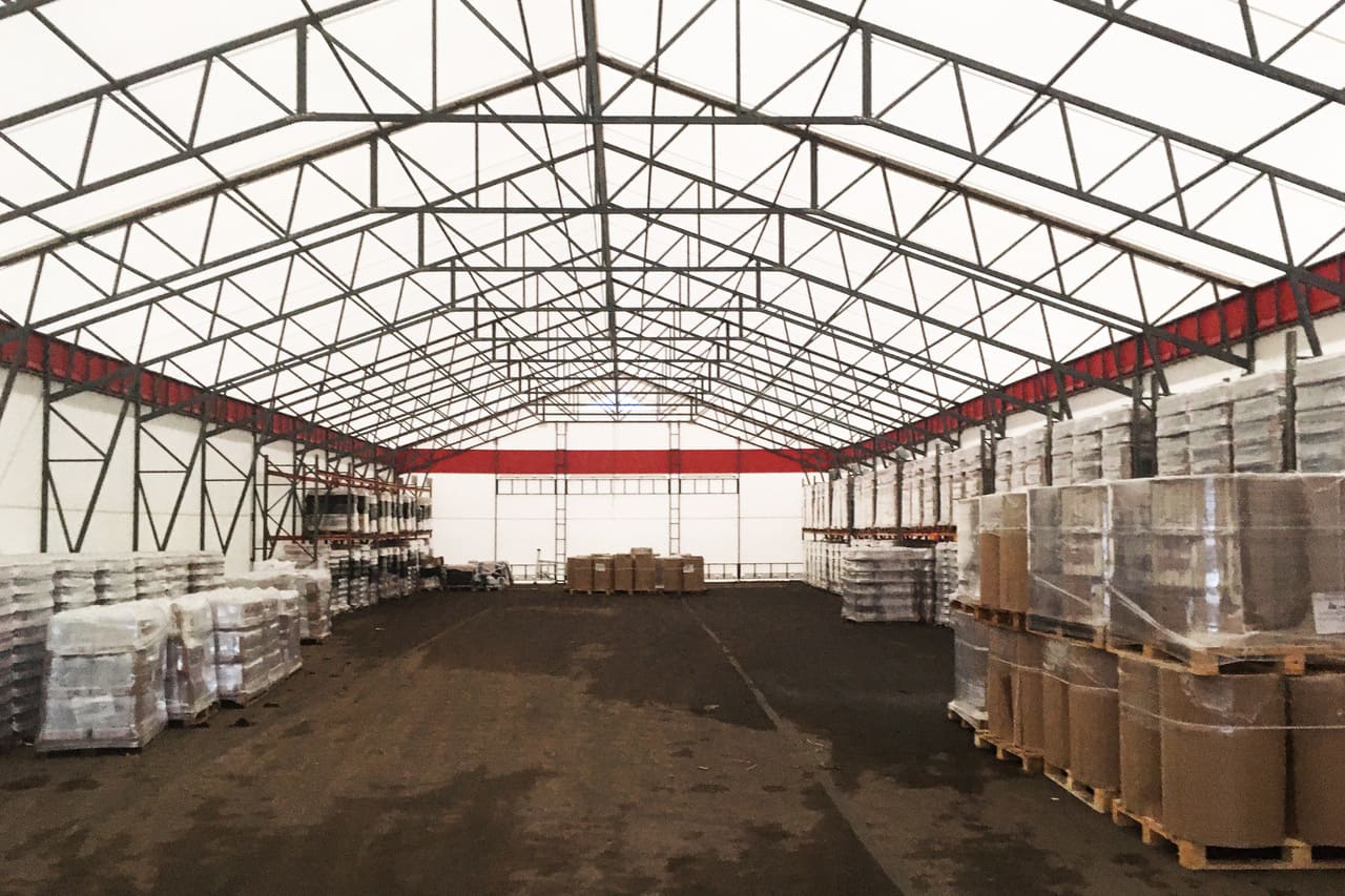 Тентовые склады