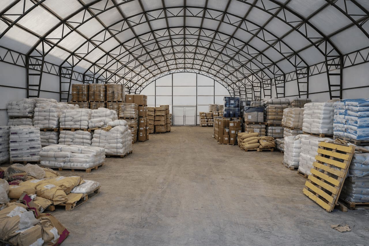 Тентовые склады